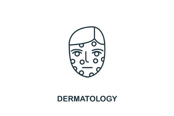 Dermatology Icon from Medical Collection: Practical Uses for Designers and Professionals