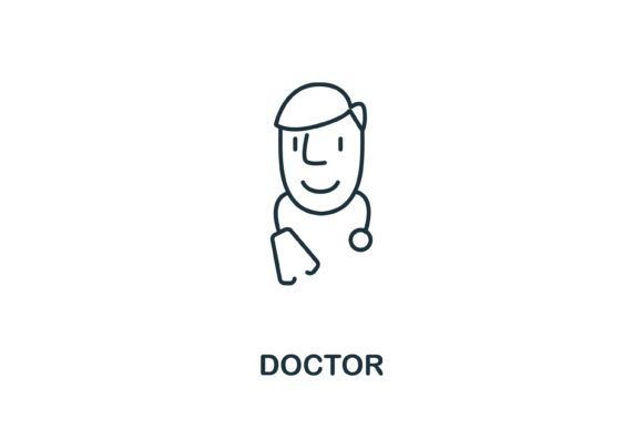 Doctor Icon: A Clean, Versatile Symbol for Health-Themed Design