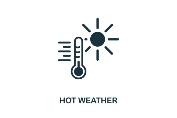 Hot Weather Icon: A Versatile Design Tool for Communicating Heat and Climate Awareness
