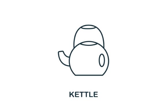 Kettle Icon for Modern Design Projects