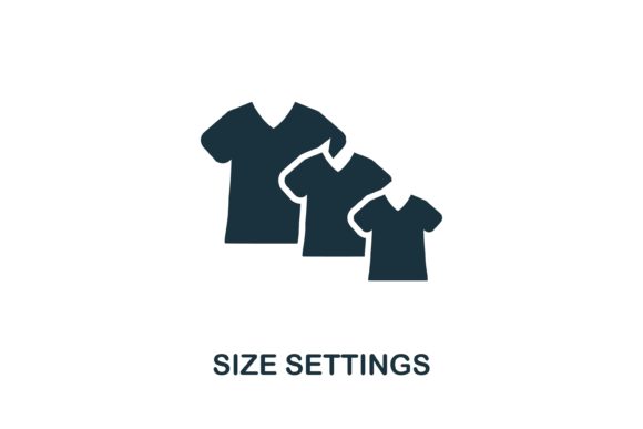 Size Settings Icon: A Versatile Design Element