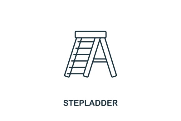 Stepladder Icon from Garden Collection