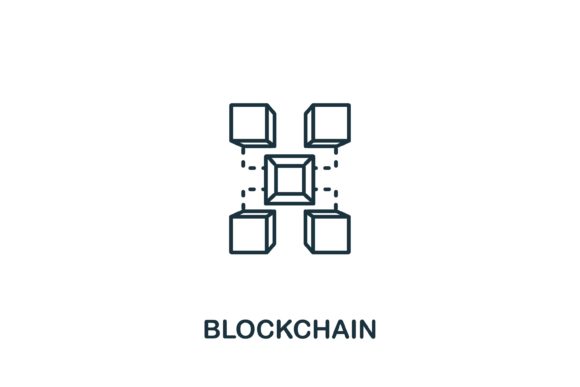 Understanding the Blockchain Icon from Industry 4.0: A Simple Symbol for Modern Design Needs